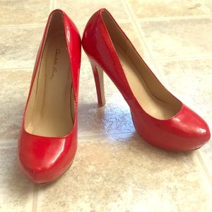 ✨Red✨Heel Pumps